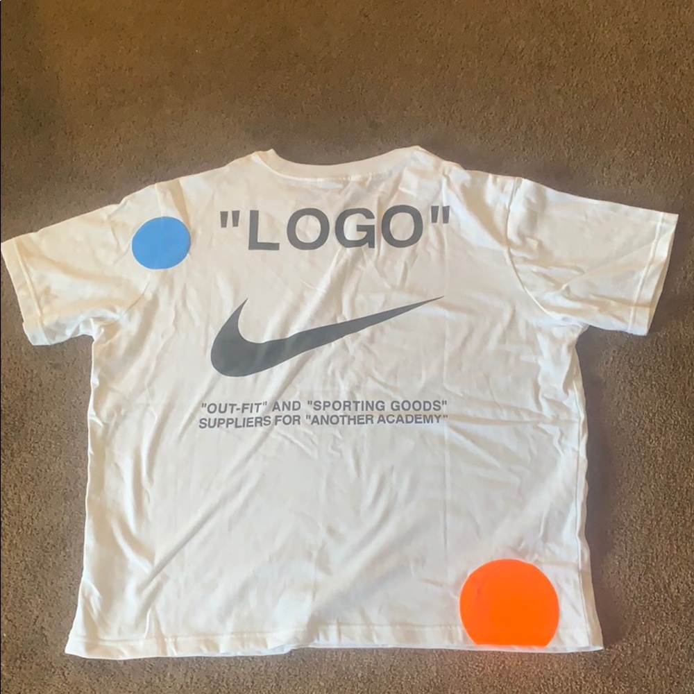 Off White x Nike Mercurial NRG tee